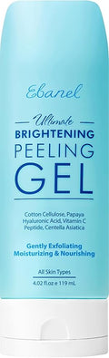 Ebanel Exfoliating Face Scrub Peeling Gel, Brightening Moisturizing Cleanser, Dead Skin Remover for Face, Exfoliating Facial Wash with Centella, Hyaluronic Acid, Vitamin C & E