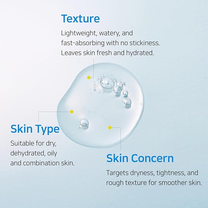 Hyaluronic Hydra Boost Serum with 10 Multi Hyaluronic Acid, Niacinamide, Panthenol | Lightweight, Hydrating for Glowing Skin | Non-Greasy, Fragrance-Free, Korean Skincare | 50ml / 1.69 fl. oz