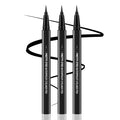 Boobeen 3pcs Liquid Eyeliner Pen, Matte Eye Liner with Precision Tip, Long Lasting Eyeliner Pencil for Bold Eye Makeup, Glides on Smoothly
