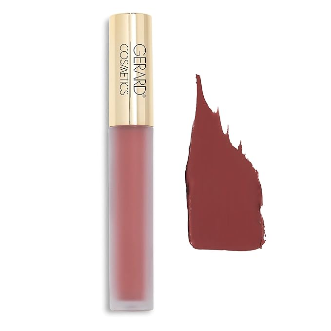 Gerard Cosmetics Hydra Matte Liquid Lipstick - Plum Crazy for Women - 0.085 oz Lipstick
