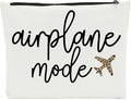Pilot Gift, Airplane Modeew4ewq Makeup Bag, Flight Attendant Gifts, birthdays Gifts, Christmas, Halloween Gifts, women, mom, daughter, sister, teacher, female Gifts.airplane travel essentials.