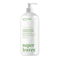 ATTITUDE Nourishing Hair Conditioner, For Dry and Damaged Hair, Naturally Derived Ingredients, Vegan Detangler, Dermatologically Tested, Grapeseed Oil and Olive Leaves, 32 Fl Oz