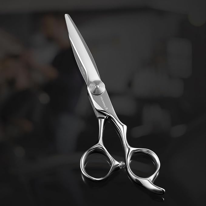 Master Series Hair Cutting Scissors - VG10 Steel, Razor Edge, Ergonomic - 1 Pc, 6 in