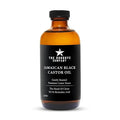 The Goodbye Company Black Castor Oil – (120mL / 4.25oz) – Cold-Pressed & Unrefined – 100% Pure & Hexane-Free – Glass Bottle – Nourishing Oil for Eyebrow, Eyelash & Hair Growth