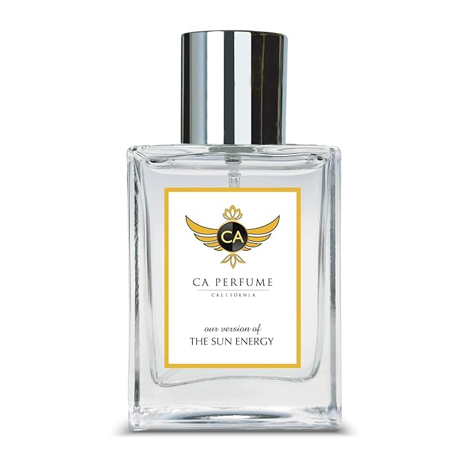 CA Perfume Club Impression of Gliza The Sun Energy For Women & Men Replica Version Fragrance Dupes Concentrated Long Lasting Eau de Parfum Spray Refillable Atomizer Bottle 1.7 Fl Oz/50ml