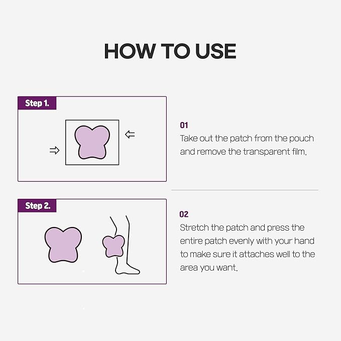 Calf Patch (1box 8ea) | Aromatherapy Patch Specialized For Calf Swelling | Relieving Effect for Tired Leg, Gentle Leg Care at Home | Korean Bodycare