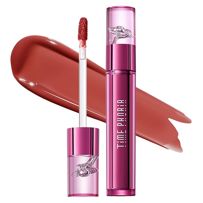 Blurring Lip Tint - Shine Lip Gloss to Soft Blurry Lip Matte Finish, Long-Lasting Lip Stain, Smooth and Blur lip lines, Weightless Watery-Velvet Feel, Hydrating & Non-Sticky (014 DIVA)
