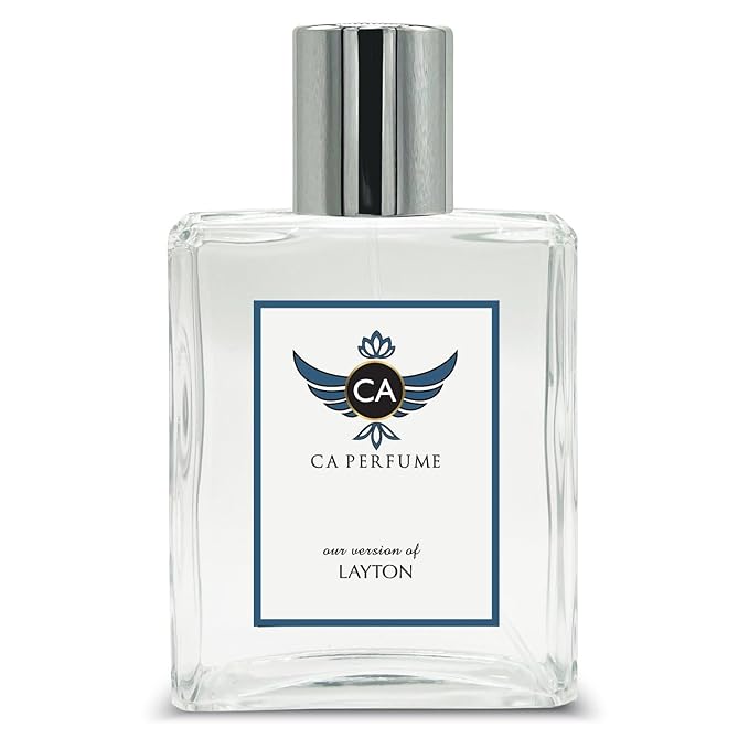 CA Perfume Impression of Layton For Women & Men Replica Fragrance Dupes Eau de Parfum Spray Bottle 3.4 Fl Oz/100ml-X1