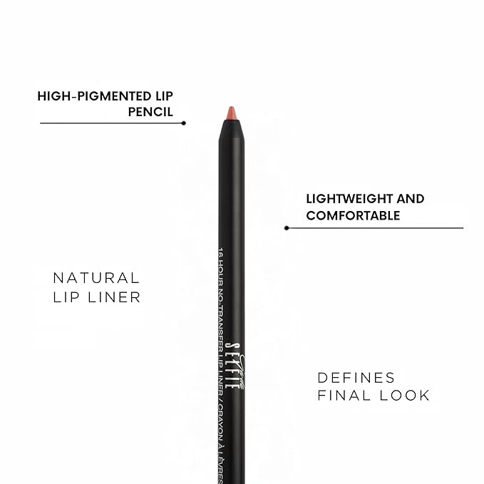 GA-DE Selfie 16 Hours Lip Liner, 852 - Long-Lasting, Transfer-Resistant Lip Liner Pencil - Lightweight, Creamy Soft Texture, High-Pigmented - 0.02 oz