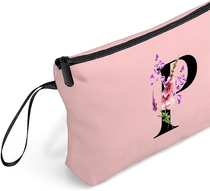 Birthday Inspirational Bridesmaid Proposal Team Small Gifts for Women Mom Aunt Teacher Sister Coworkers Makeup Cosmetic Bag Travel with Mirror Mothers Day Christmas Graduation P