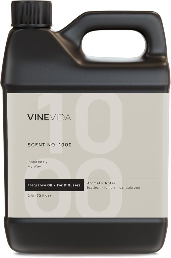VINEVIDA [32 Fl Oz] Scent № 1000 Inspired by My Way Diffuser Oil; Hotel Scents for Cold Air Diffuser - Waterless Diffuser Oil