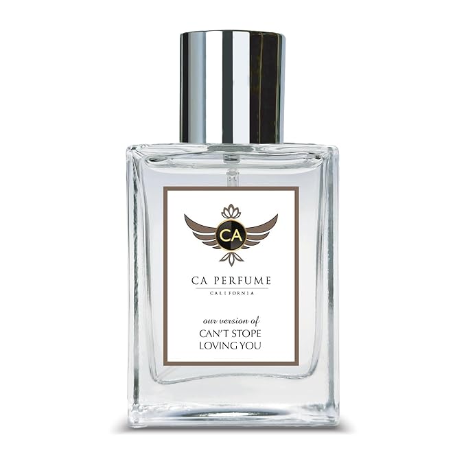 CA Perfume Impression of Can't Stope Loving You for Women Amber Vanilla Fragrance Long Lasting Perfumes for Women Eau De Parfum 1.7 Fl Oz 50ml