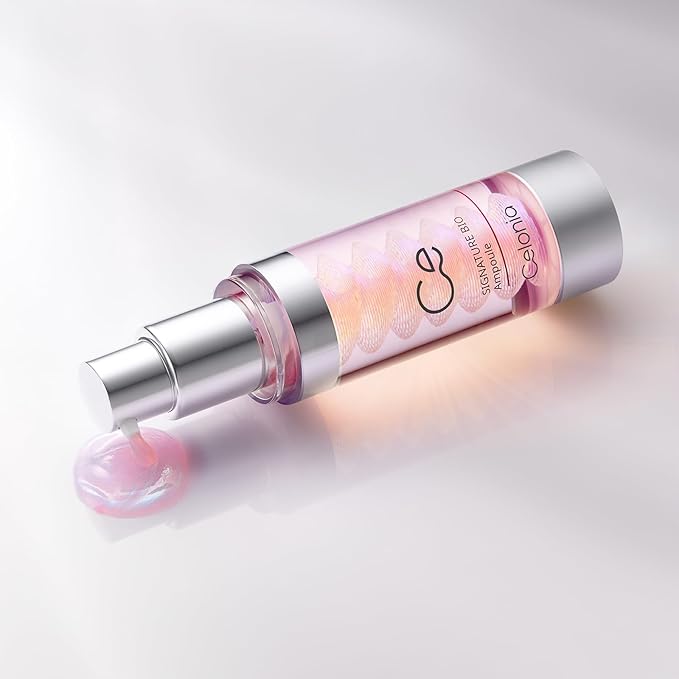 CELONIA Signature Bio Ampoule, Cell Growth Factors Face Serum, Bio Stem Cell Deep Repair Anti Aging Treatment, Reduce Fine Line & Wrinkles, Correcting Dark Spot & Redness, Minimizing Pores 35ml