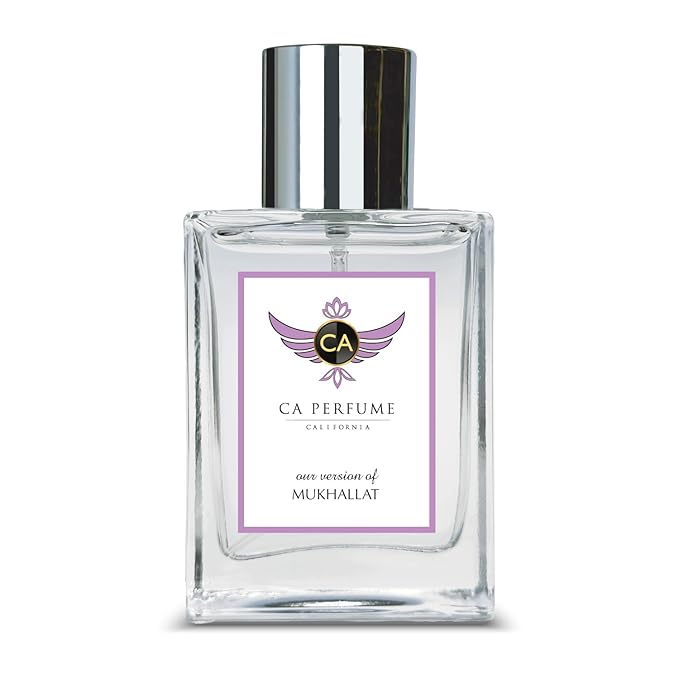 CA Perfume Impression of Mukhallat for Women and Men Long Lasting Unisex Fragrance Eau De Parfum 1.7 Fl Oz 50ml
