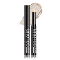 Light Gold Glitter Eyeshadow Stick, Gold Shimmer Eyeshadow for Women, High Pigment Waterproof Long Lasting Eye Shadow Pen, Women Multi-Dimensional Eye Highlighter Stick (10#)