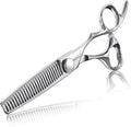 Professional Thinning Shears for Hair Cutting with Ultra Sharp Convex Blade, Cobalt Alloy Stainless Steel for Barber Haircut Scissors Teeth Shears Texturizing Scissors for Men Women Salon Home Use