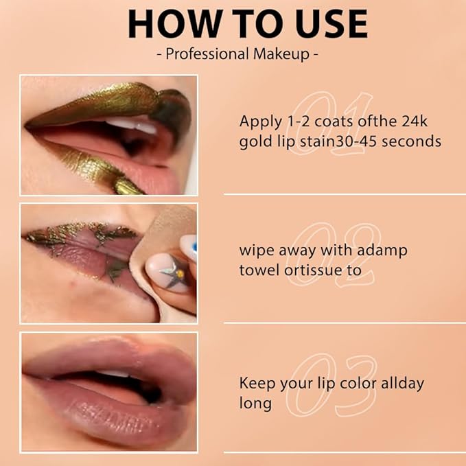 Lip Stain Peel Off Masque - Peel Off Lip Stain Tattoo, Peel-Off Lip Tint，Long Lasting Waterproof Transfer-proof Lip Mask Lips Stain Peel Off Lip Gloss,Stay Lip Makeup 01+02