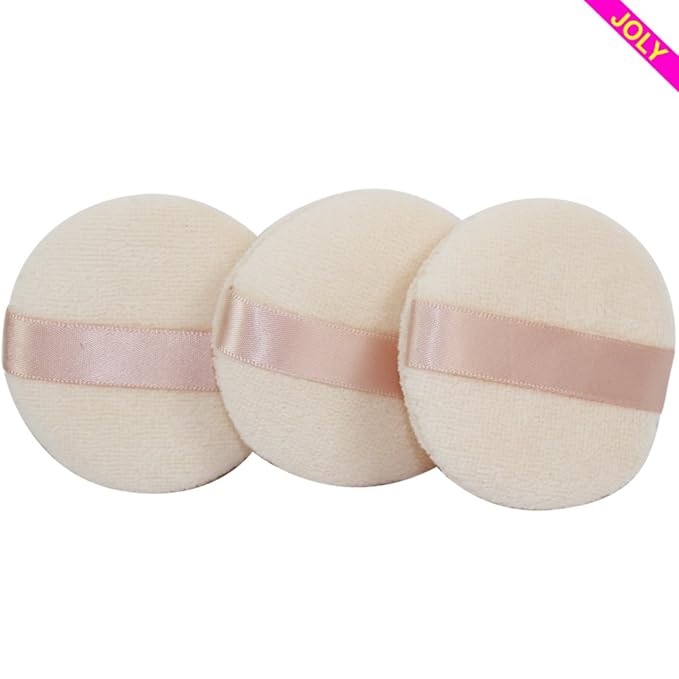 Powder Puff for Makeup Face Powder (10 Pieces)