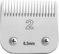 Professional Detachable Replacement Ceramic Blades set,compatible with oster Classic 76/Star-Teq/Power-Teq andi A*dis AGC,BDC,BGC,MBG Series Clippers (Size 2)
