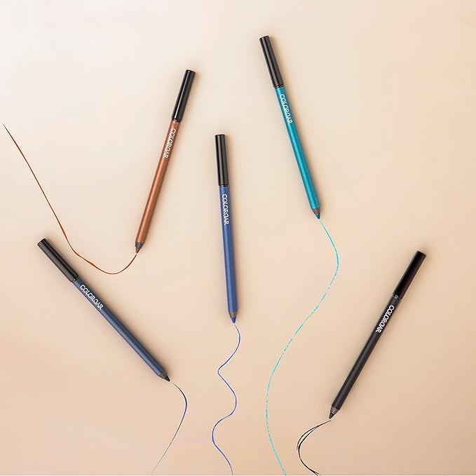 Colorbar I-Glide Eye Pencil - Long Lasting Black Eyeliner - Waterproof & Smudge-Proof - 0.03 oz