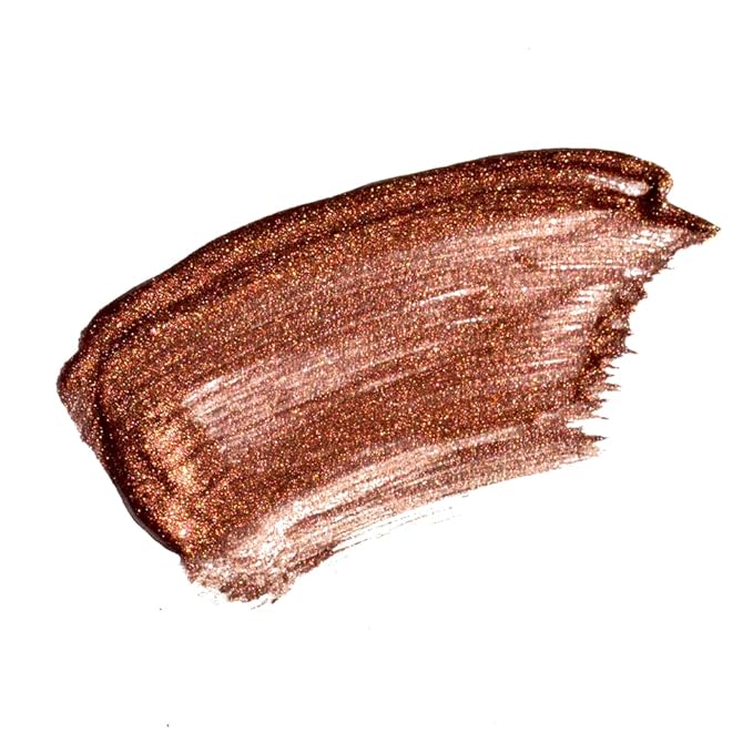 Palladio Liquid Eyeshadow, creamy shimmery formula that instantly adheres to the eyelid with flexible applicator wand for over 8 hours of smudge and crease-proof wear (Tiger Eye)