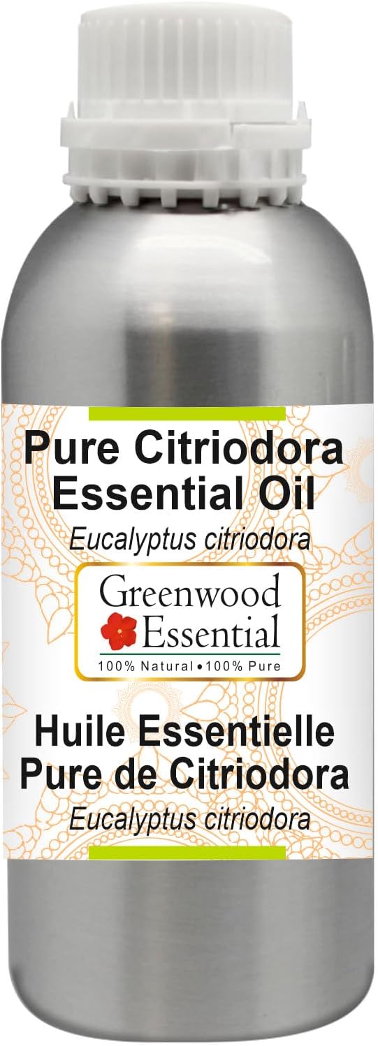 Greenwood Essential Pure Citriodora Essential Oil (Eucalyptus citriodora) Steam Distilled 1250ml (42.2 oz)