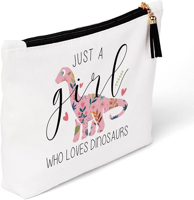 Dinosaur Gifts: Decor, Makeup Bag for Dinosaur Lovers