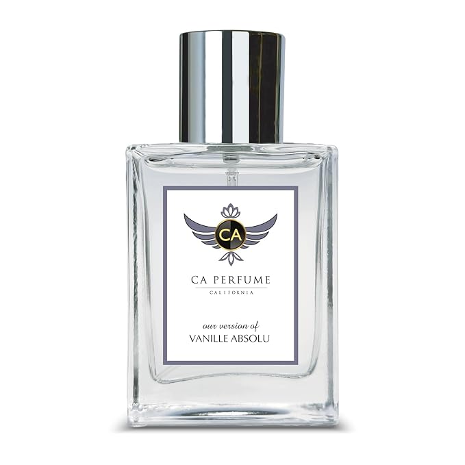 CA Perfume Impression of Vanille Absolu for Women Amber Vanilla Fragrance Long Lasting Perfumes for Women Eau De Parfum 1.7 Fl Oz 50ml