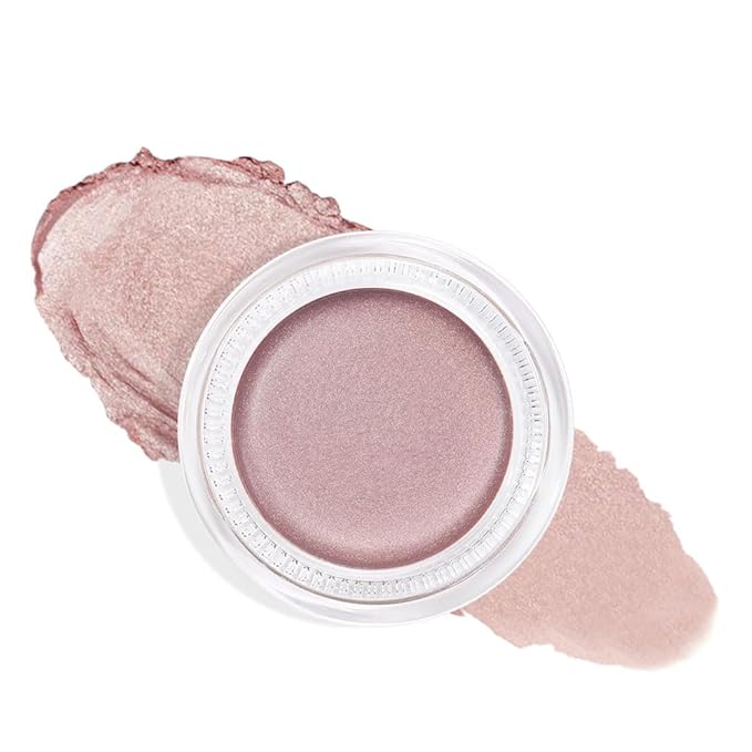 Single Cream Eye Shadow,Champagne Shimmer Glitter Natural Nude Monochrome Eyeshadow Palette,Waterproof,Long Lasting Naturing-Looking,Vegan & Cruelty-Free,17