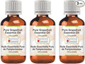 Greenwood Essential Pure Grapefruit Essential Oil (Citrus paradisi) Steam Distilled (Pack of Three) 100ml X 3 (10.1oz)