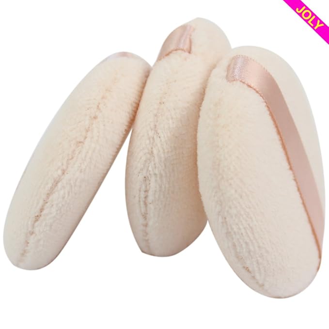 Powder Puff for Makeup Face Powder (10 Pieces)