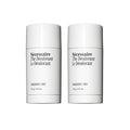 Nécessaire The Deodorant Fragrance-Free | Natural Aluminum Free Deodorant For Women & Men. Extra Strength Treatment with Mandelic Acid. Free of Baking Soda, Ozokerite & Parabens (2x 75 g/2.5 oz)