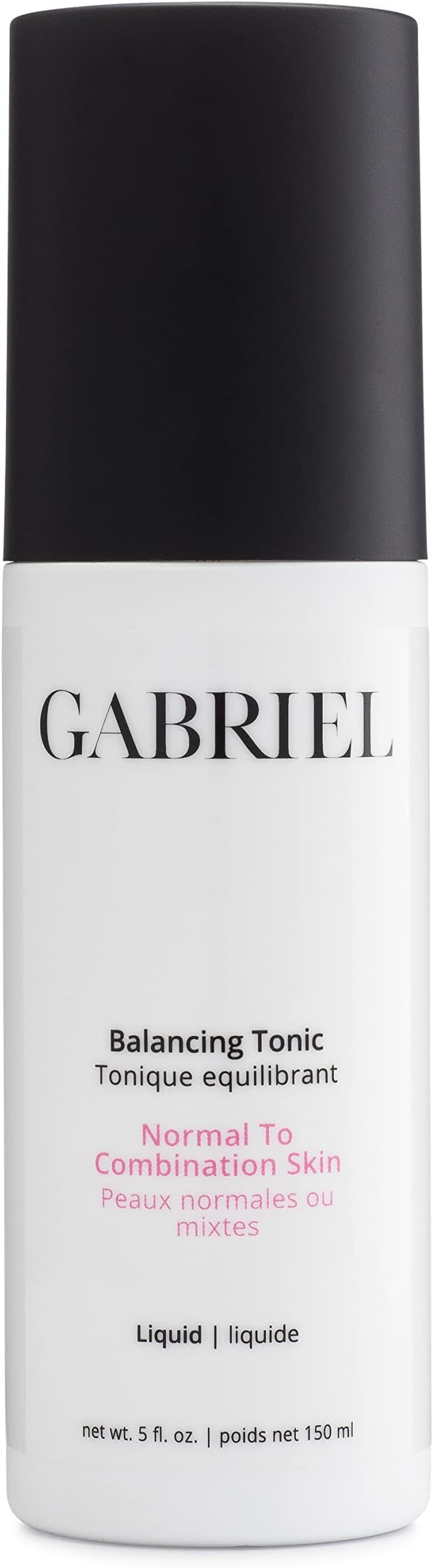 Gabriel Cosmetics Tonic | Natural, Paraben Free, Vegan, Cruelty-Free, Non GMO, 5 oz. (Balancing Tonic)
