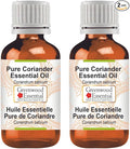 Greenwood Essential Pure Coriander Essential Oil (Coriandrum sativum) (Pack of Two) 100ml X 2 (6.76 oz)