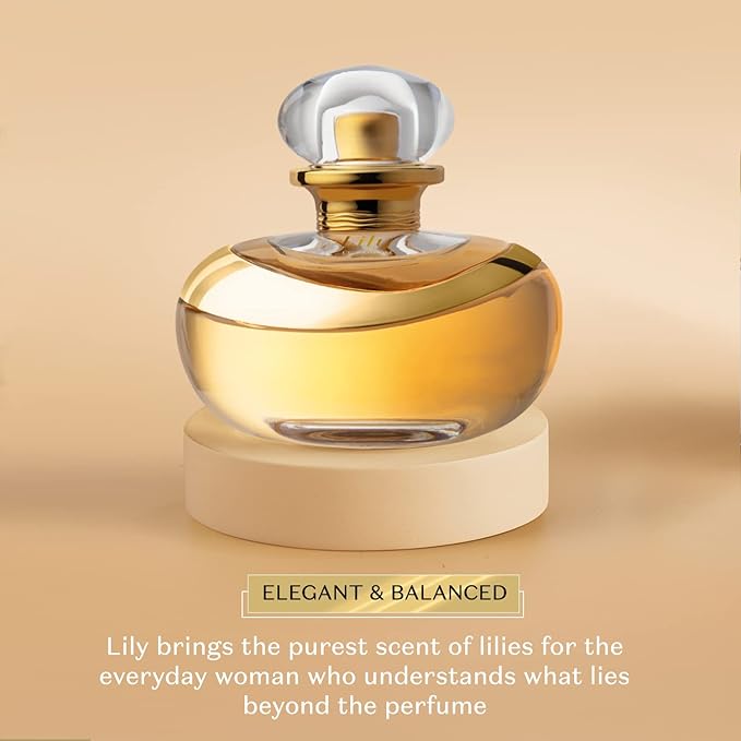 O Boticário Lily Eau de Parfum, Long-Lasting Fragrance Perfume for Women, 2.5 Ounce