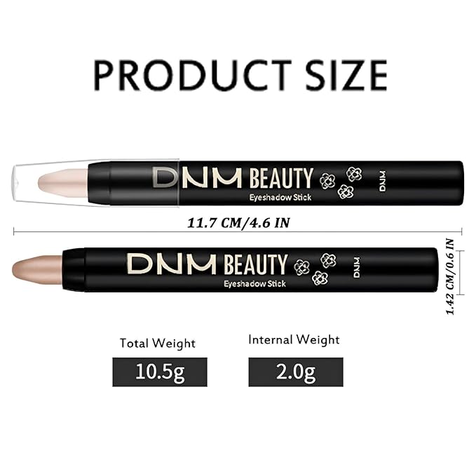 Colorful Shimmery Eye Shadow Stick Glittering Eye Shadow Sticks Set with Retractable and Waterproof Eyeshadow Pencil for Long-Lasting Makeup Eyeshadow (16 Pcs)
