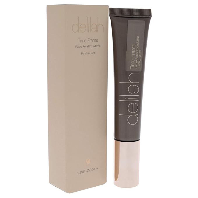 delilah Future Resist Foundation (Shade: Pebble), 1.28 oz