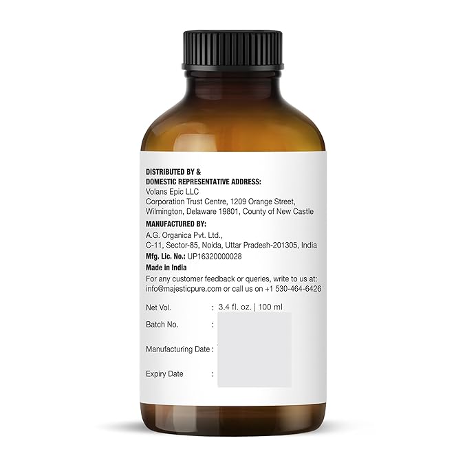 Majestic Pure Tea Tree Essential Oil with Glass Dropper - 3.4 Fl Oz - 100% Pure and Natural Tea Tree Oil - Premium Grade Essential Oils for Diffuser, Aromatherapy, Soap and Candle Making