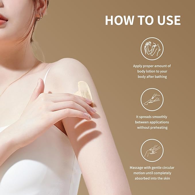 Vassili Scented Body Lotion for Women, Firming & Hydrating Dry Skin with Shea Butter & Vitamin E for Silky-Smooth, Ultra-Soft Skin, Natural Long-Lasting Fragrance for All Skin Types -Sandalwood