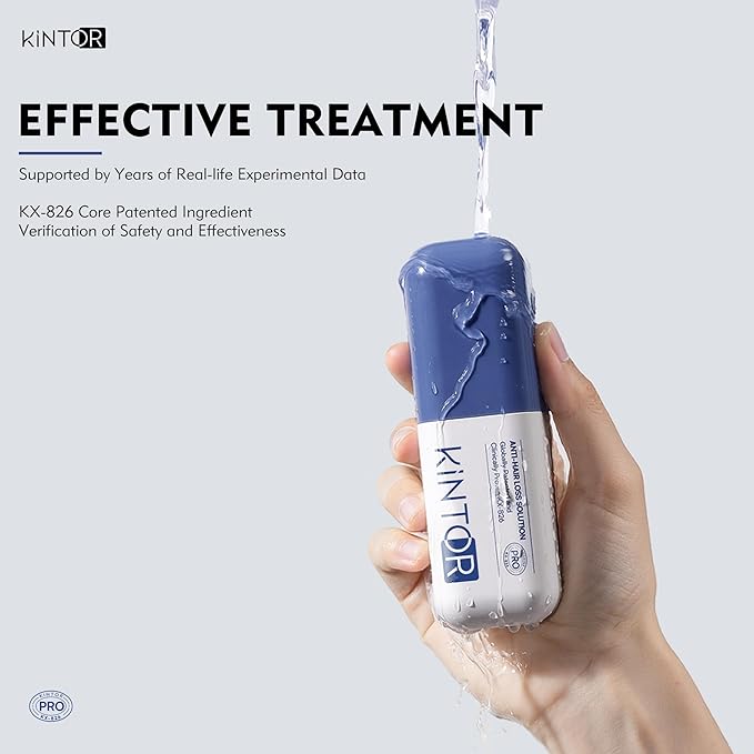 KINTOR 0.9% KX-826 DHT Blocker for Men & Women Hair Growth,Hair Growth Products Spray 60ml Pro