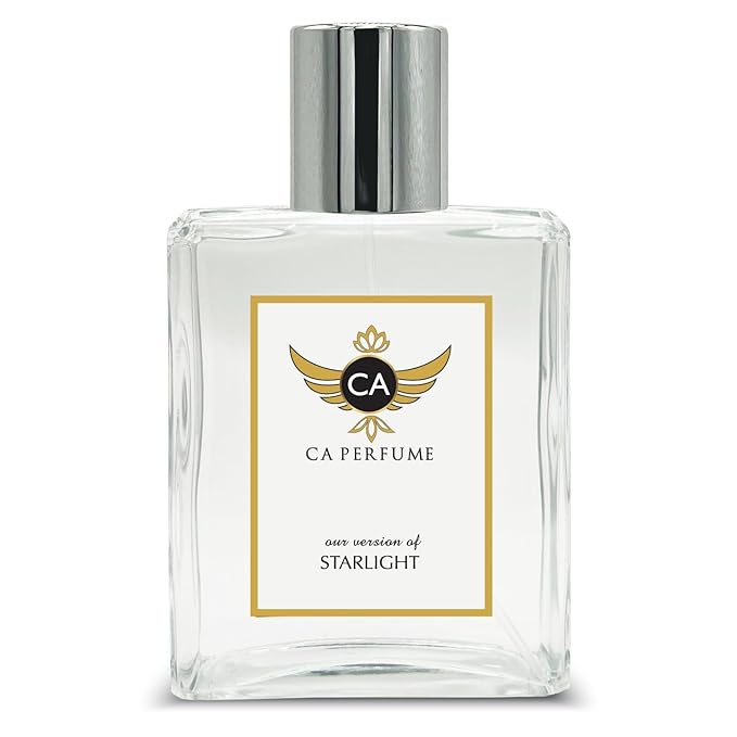 CA Perfume Impression of Starlight for Women and Men Eau De Parfum Amber Spicy Scent Long Lasting Unisex Fragrance Signature Scent for Day and Night Wear 3.4 Fl Oz 100ml