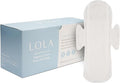 LOLA Non-Toxic Cotton Pads for Women - 36 Count, Regular, Ultra Thin with Wings - Organic Pads & Panty Liners for Women