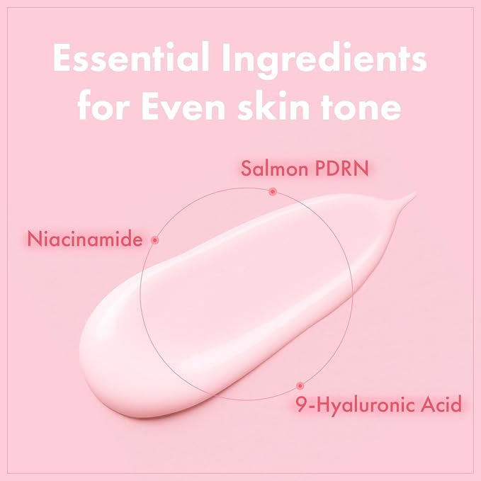 TOSOWOONG PDRN Hyaluron Face Cream, 5,000ppm Salmon DNA, Niacinamide, Hyaluronic Acid and Panthenol Moisturizer for Hydrating & Firming, Uneven Skin Tone Care, Korean Skincare, 50ml / 1.69 fl. oz.