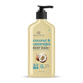 Botanic Hearth Coconut & Ceramides Body Wash Hydrating Shower Gel, Gentle Cleanser with 5 in 1 Care Sulfate Free, Paraben Free, Dye Free 16 fl oz
