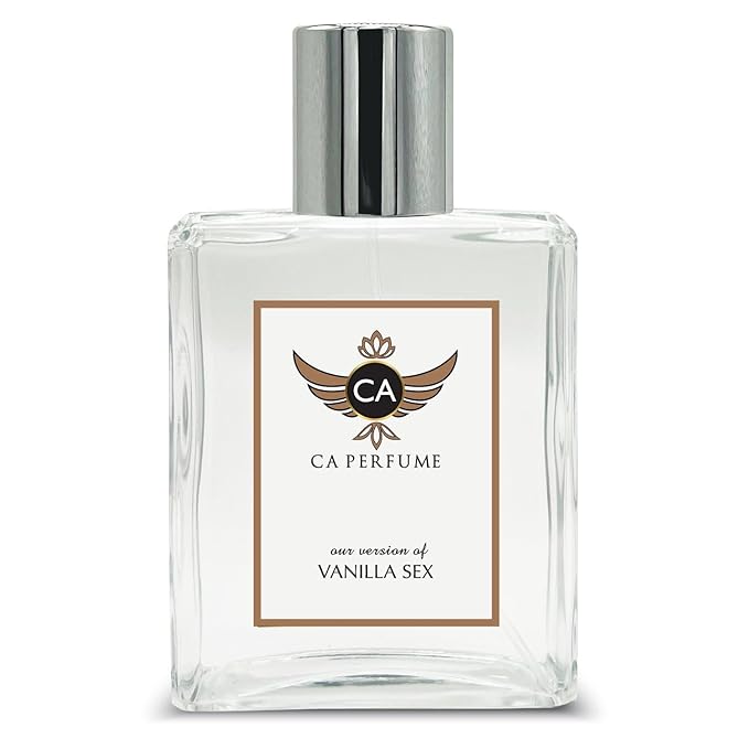 CA Perfume Impression of Vanilla Sex for Women and Men Eau De Parfum Amber Vanilla Scent Long Lasting Unisex Fragrance Signature Scent for Day and Night Wear 3.4 Fl Oz 100ml