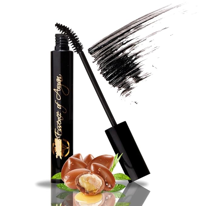 Essence Of Argan Eye Lash Conditioner Mascara and Pink Bronze Lip Gloss with Moroccan Argan Oil