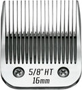 5/8HT Detachable Replacement Stainless Steel Blades,compatible with oster Classic 76/Star-Teq/Power-Teq andi A*dis AGC,BDC,BGC,MBG Series Clippers,5/8 inch (16mm)