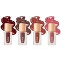 Laka Fruity Glam Lip Tint Mini Best Sellers, #120 Caffeine Rose, #121 Ash Nut, #108 Salty, #103 Humming
