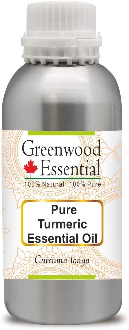 Greenwood Essential Turmeric Essential Oil (Curcuma Longa) Steam Distilled 1250ml (42.2 oz)
