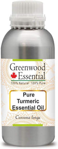 Greenwood Essential Turmeric Essential Oil (Curcuma Longa) Steam Distilled 300ml (10.1 oz)